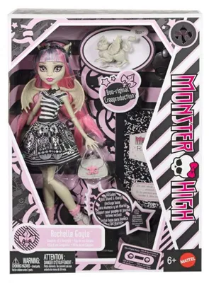 Zdjęcie produktu dla Monster High JHK57, Lalka modowa, Damski, 6 lat(a), Chłopak, dziewczyna, 285 mm, Wielobarwny