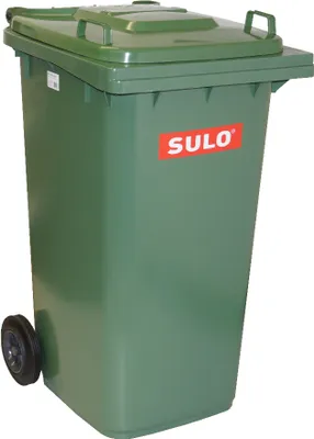 Immagine prodotto di Contenitore per rifiuti grandi 240 l HDPE verde, mobile, secondo EN 840