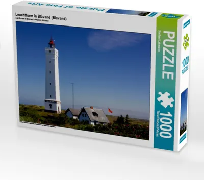 Produktbild von Calvendo Leuchtturm in Blåvand (Blavand) 1000 Teile Puzzle quer 640x480mm, Lehmann Steffani; 7307037