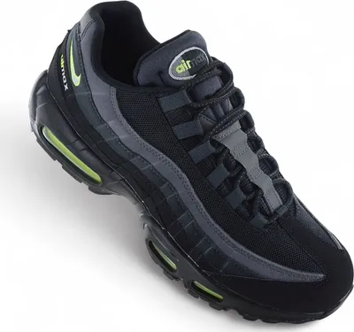 Produktbild von Nike Air Max 95 - Retro Logo - Herren Sneakers Schuhe Schwarz CV1635-002 , EU 45.5 US 11.5
