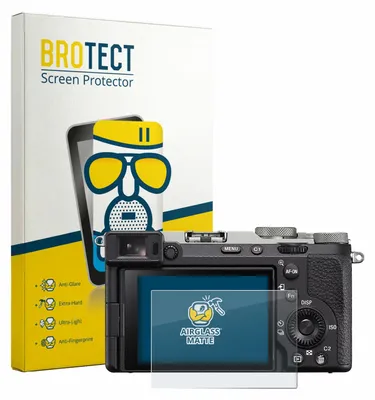 Produktbild von BROTECT Entspiegelungs Schutzglas für Sony A7C II Schutzfolie Panzer Folie Glas Display Schutz matt
