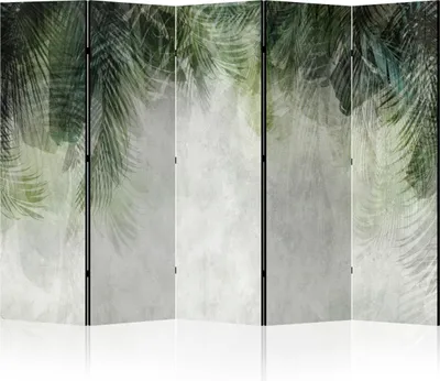 Produktbild von LUMASOUL Paravent einseitiger, Paravent Raumteiler Innen, Natur Motiv, 225x172 cm