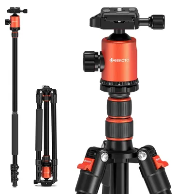 Immagine prodotto di Treppiede professionale per fotocamera, altezza massima 199 cm, capacità di carico fino a 8 kg