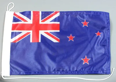 Produktbild von Bootsflagge : Neuseeland 30x20 cm Motorradflagge
