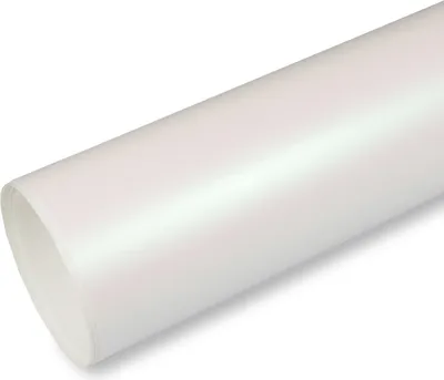 Produktbild von (14,8€/m²) Rapid Teck® Premium Color Shift Chrom Satin Matt Weiß Autofolie 152 cm Breite Laufmeterware selbstklebende Folie mit Luftkanälen Auto Folie Farbwechsel Folie