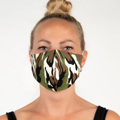 Produktbild von Clayre & Eef Waschbare Maske 13x26 cm Mehrere Baumwolle