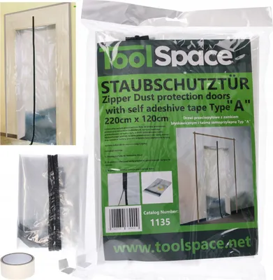 Immagine prodotto di Porta antipolvere con serratura 220x120 cm TIPO A