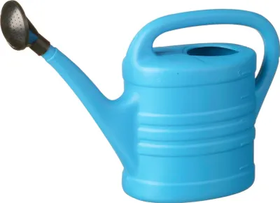 Produktbild von Nature Gieskanne - blau - Kunststoff - mit Besenkopf - 5 Liter