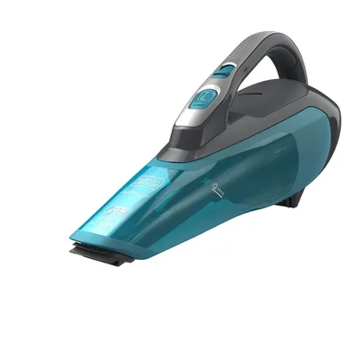 Zdjęcie produktu dla Black & Decker WDA320J, Suchy i Mokry, Bez worka, Czarny, Turkusowy, 0,24 l, 0,24 l, Bateria