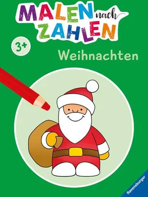 Produktbild von Malen nach Zahlen ab 3 Jahren - Weihnachten für kleine Künstler