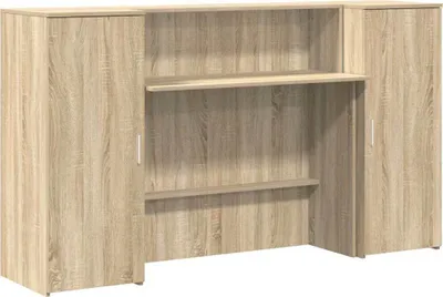 Obrázok produktu pre Recepčný stôl dub sonoma 180x50x103,5 cm kompozitné drevo