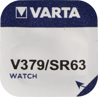 Produktbild von Varta Watch V 379 Uhrenzelle Knopfzelle SR 521 SW V379 Si...