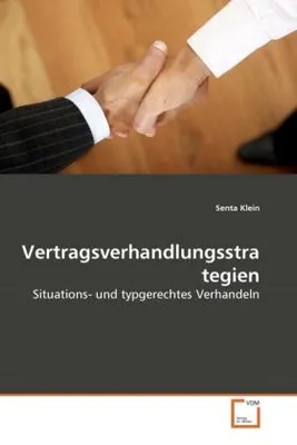 Produktbild von Klein, S: Vertragsverhandlungsstrategien
