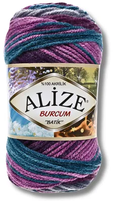 Image de Alize 1x 100g, fil à tricoter Burcum Batik, dégradé de couleurs, pour crochet et tricot (3366)