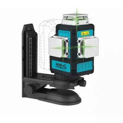 Zdjęcie produktu dla Multilaser 3D, Poziomica Laserowa 3D, Dedra Sas+All Ded6910 Zielony Laser, Osram