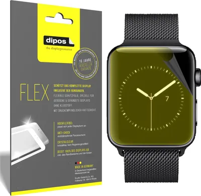 Produktbild von 3x dipos Flex Apple Watch Series 3 42mm