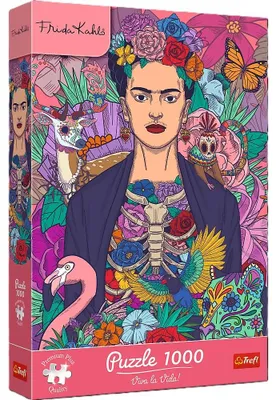 Produktbild von TREFL Puzzle Premium Plus Frida Kahlo: Die Seele blü hte 1000 dlc