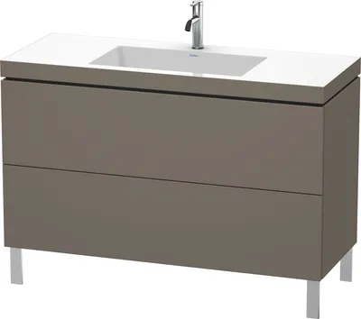 Produktbild von Duravit Duravit Waschtischunterbau L-CUBE WT Vero Air 698x1200x480mm 1 HL flanne