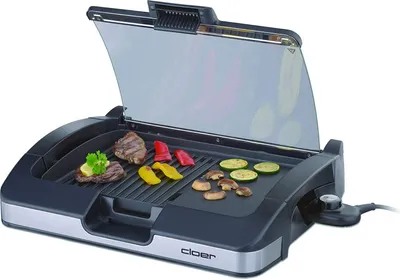 Produktbild von Cloer 6725 Barbecue Tischgrill m.Glasdeckel