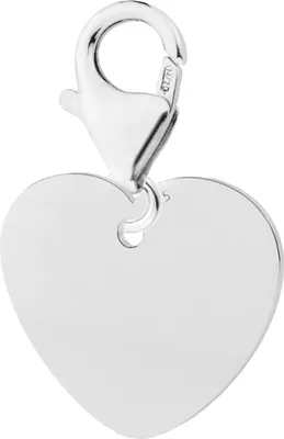 Image de Pendentif en argent avec cœur Argent 925