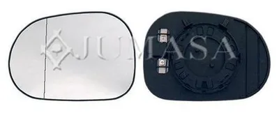 Produktbild von JUMASA Spiegelglas Außenspiegel Links passend für MERCEDES-BENZ M-Klasse (W163) Beheizbar Asphärisch 55312047