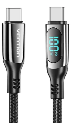 Immagine prodotto di Vention Taybav Cavo Usb 2.0 C-C 100 W 5A 1,2M (nero)