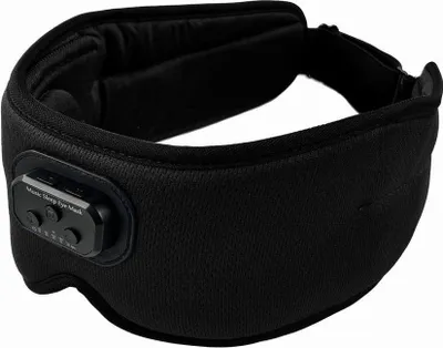 Produktbild von INF 3D-Schlafmaske Bluetooth-Schlafkopfhörer Schwarz