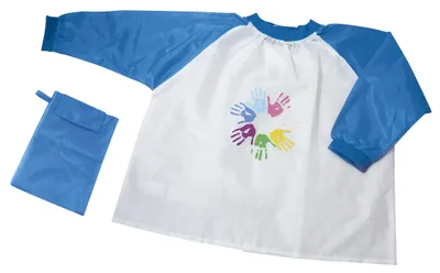 Produktbild von Donau Elektronik unisex Kinder Malschürze blau Einheitsgroesse 1 St.