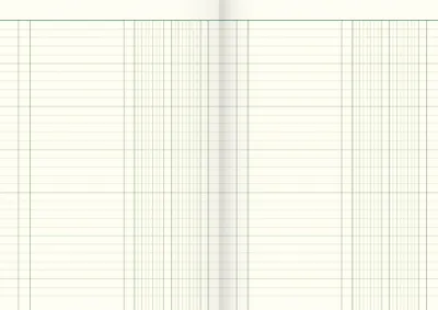 Obrázok produktu pre 5X König & Ebhardt 8614511 Spaltenbuch A4 2Spalten 40Bl