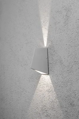 Produktbild von Konstsmide Imola Up & Down grau lackiertes Aluminium, klares Acrylglas 7928-310