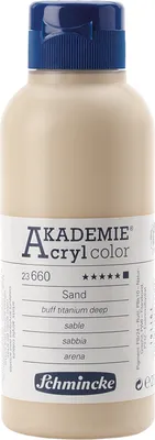Produktbild von Sand Acryl 250ml Acrylfarbe - AKADEMIE Acryl - Schmincke 23 660 027