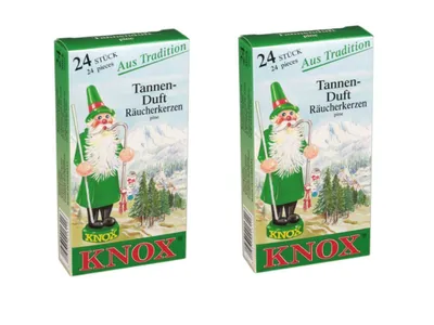 Obrázek produktu pro KNOX - Sada 2 vonných kuželek velikosti M - jedle