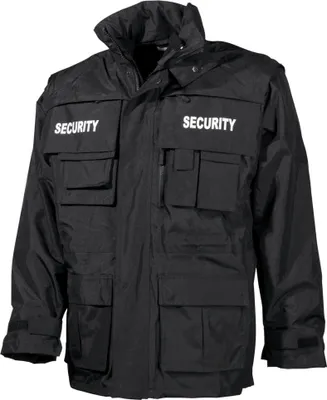 Produktbild von MFH Jacke, "Security", wasserdicht, antistatisch, schwarz