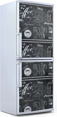 Produktbild von Kühlschrankdekoration  60x180 cm  Aufkleber auf dem Kühlschrank - Ideen Küche