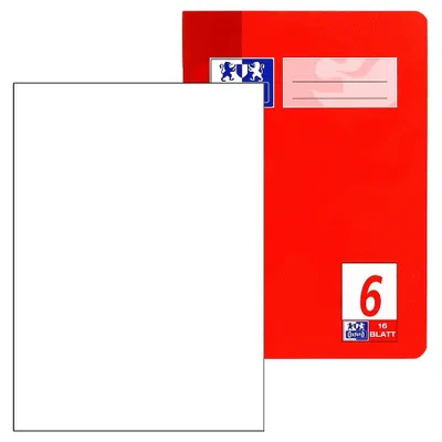 Image de Oxford 100050369 Livret A5 / 16 feuilles Règle 6