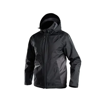 Produktbild von DASSY Regenjacke HYPER Arbeitsjacke Gr. 3XL schwarz/anthrazit
