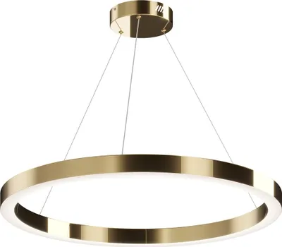 Produktbild von Maytoni SATURNO LED Pendelleuchte 80cm Messingring Neutralweiß 4200lm