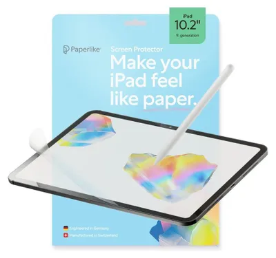 Produktbild von Paperlike 3 Displayschutzfolie Apple iPad 9 (2021) 10.2 Zoll / iPad 8 (2020) 10.2 Zoll / iPad 7 (2019) 10.2 Zoll