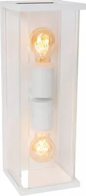 Immagine prodotto di Applique da esterno bianca 2 x E27 15W CLAIRE Lucide