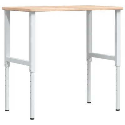 Immagine prodotto di Banco da Lavoro 100x60x(71,5-98) cm Legno Rovere Rettangolare