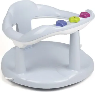 Image de Anneau de Bain Bébé Thermobaby Aquababy, Fleur Bleue, 7-16 Mois, Jusqu'à 13 kg