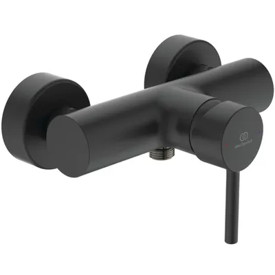 Produktbild von Ideal Standard Brausearmatur Ceraline Aufputz BC200XG Schwarz (Silk Black)