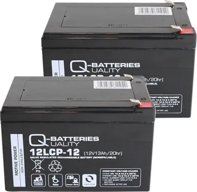 Produktbild von Ersatzakku AGM Batterie für Kinderfahrzeug 2 x 12V 13Ah