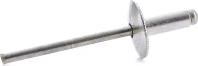 Produktbild von 100x Blindnieten 4,8 x 12mm Popnieten Standart Alu/Stahl Großkopf Nieten DIN7337