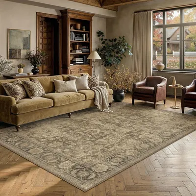 Produktbild von Vintage-Teppich für das Wohnzimmer, 160x230 cm, rutschfest