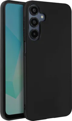Produktbild von Avizar, Soft Touch Hülle Silikon Samsung Galaxy A16, matte Rückseite, Schwarz