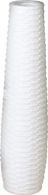 Zdjęcie produktu dla Gilde Vase, "Catania", Keramik, weiß, VE 1, H. 100 cm, D. 25 cm  26458