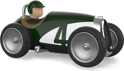 Obrázok produktu pre Autíčko Baghera - Závodné auto zelené - Retro dizajn autíčka