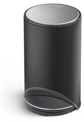 Immagine prodotto di JOSEPH JOSEPH Arc Easy-Push, bidone a pedale nero opaco da 10 litri