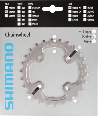 Produktbild von Shimano Y1ML26000 Kettenblätt 64 BCD 26T